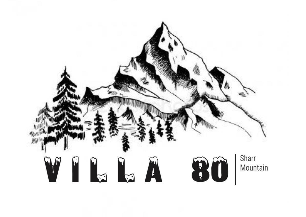 Villa 80 Kodra E Diellit Tetovo Exteriör bild